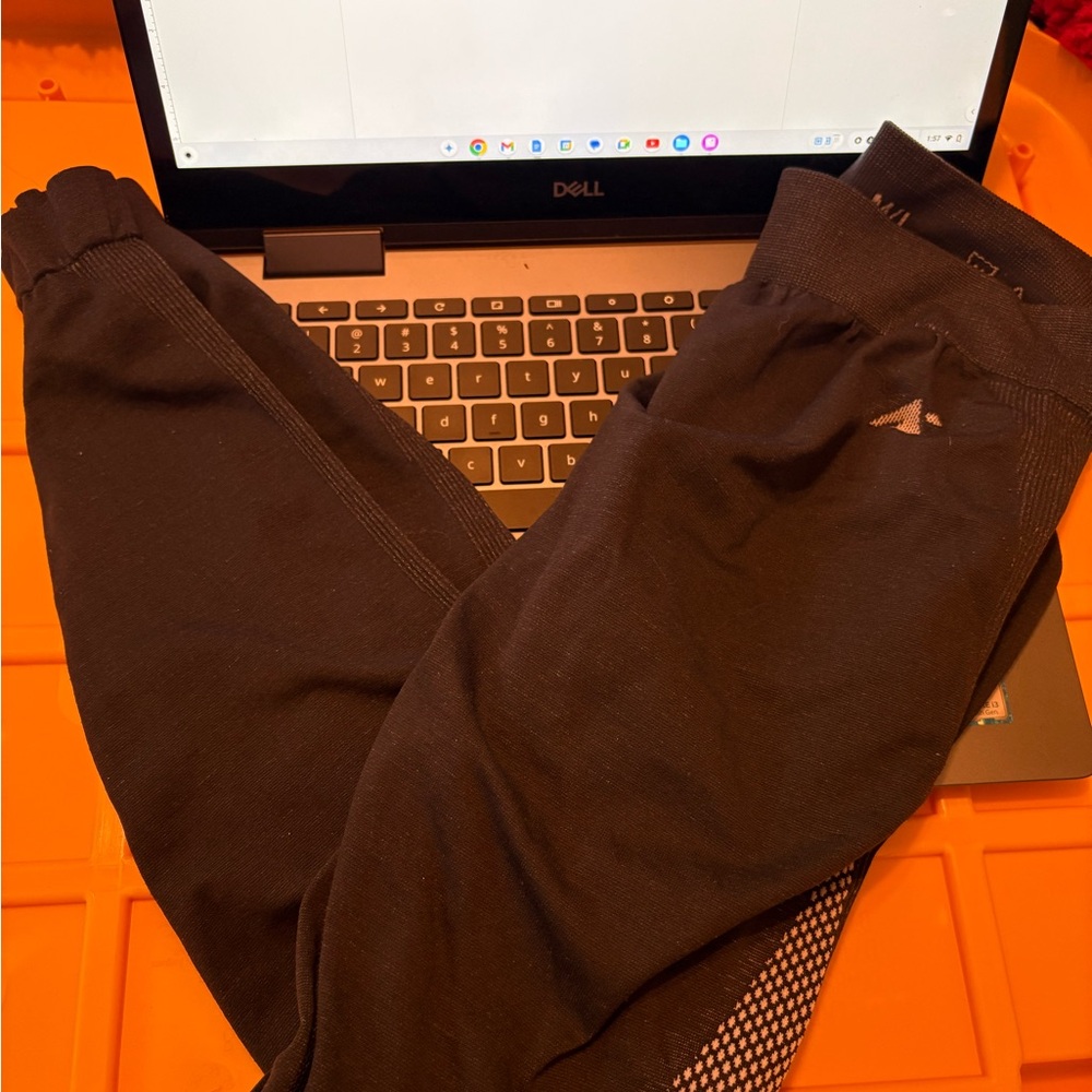 Black Athletic Men's Pants